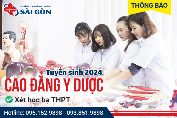  Năm 2024, phương thức xét tuyển Cao đẳng Y Dược Sài Gòn là gì?